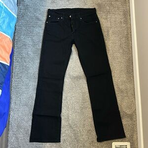 Men’s Black Levi 527 Jeans